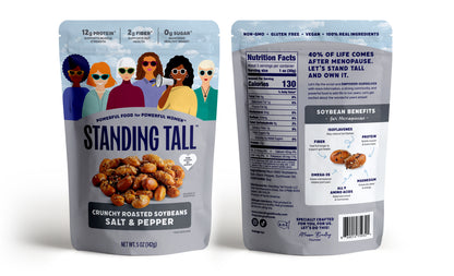 savory soybeans snack bowl loaded with plant protein fiber packed nutrition and crunchy healthy vegan snack experience
